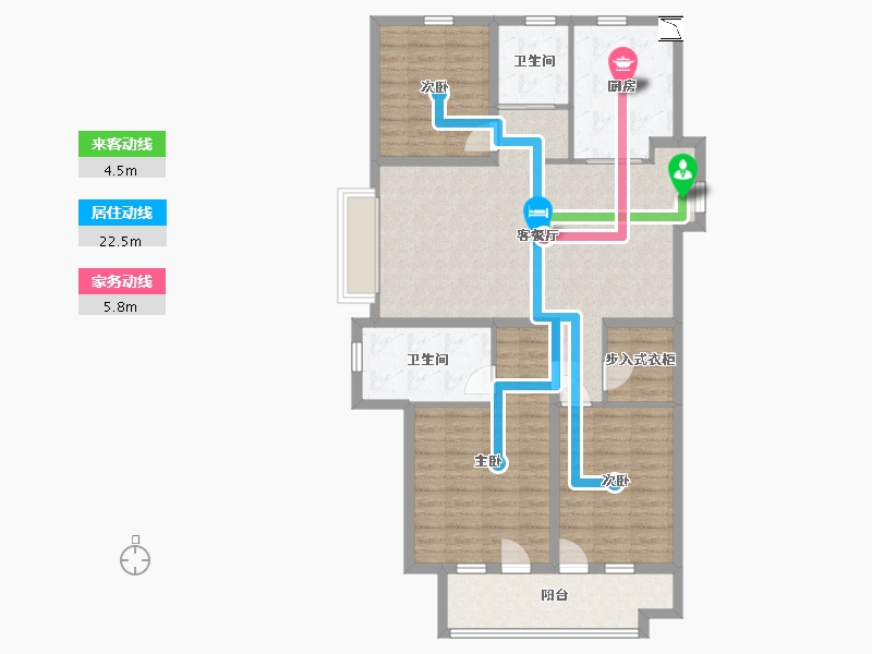 山东省-青岛市-海尔产城创东方文华-108.00-户型库-动静线