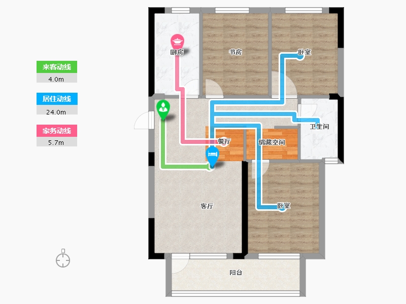 山东省-烟台市-紫微台-82.00-户型库-动静线