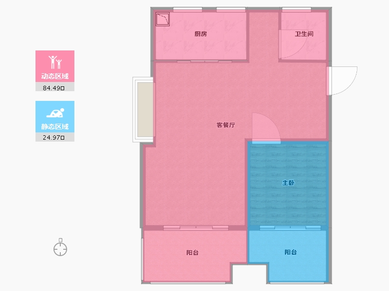 福建省-厦门市-金龙海悦城-101.58-户型库-动静分区