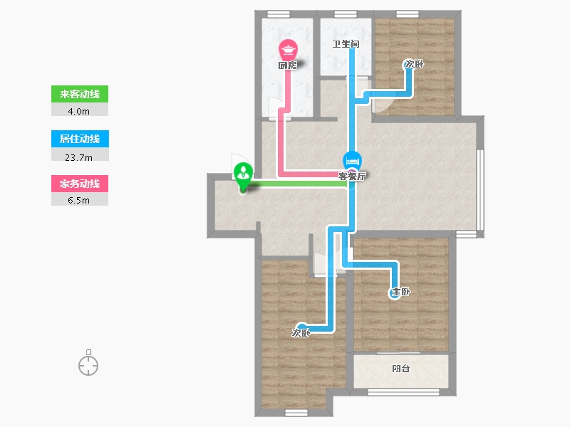 山东省-青岛市-中建锦绣城-90.00-户型库-动静线