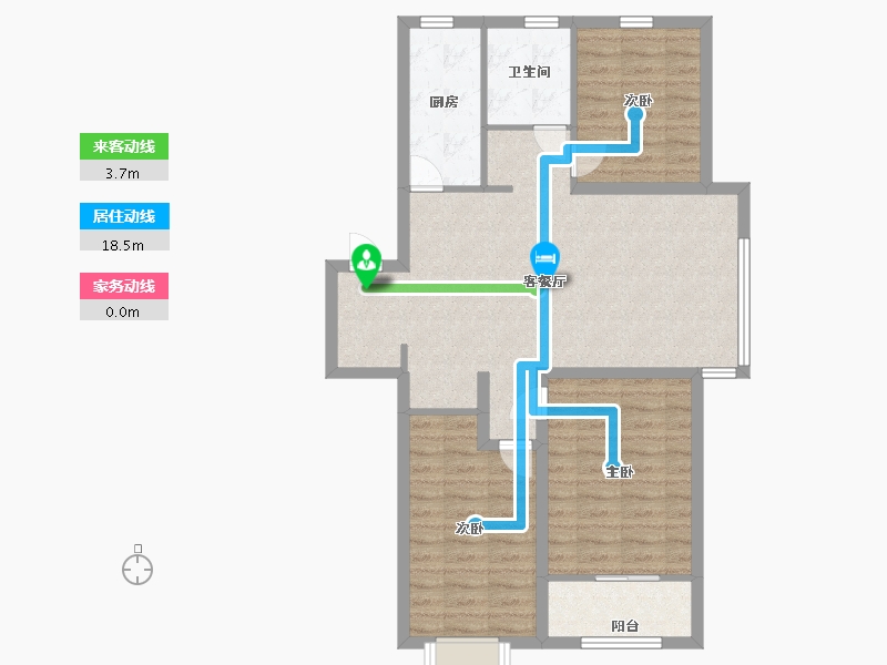 山东省-青岛市-中建锦绣城-86.00-户型库-动静线