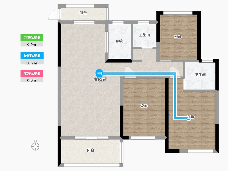 江西省-吉安市-庐陵·泰发茗城-99.20-户型库-动静线