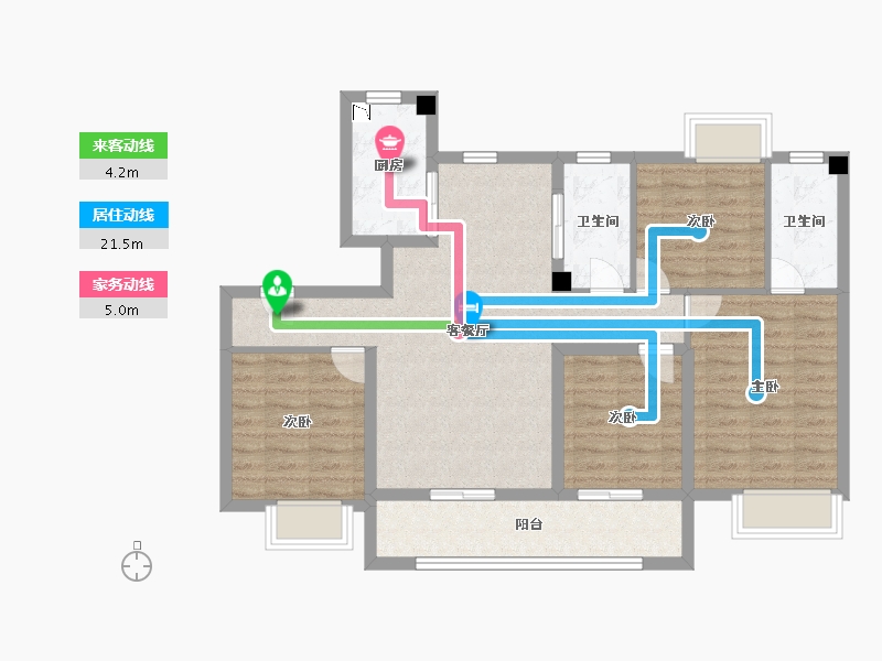 江西省-南昌市-中大煌盛-91.00-户型库-动静线