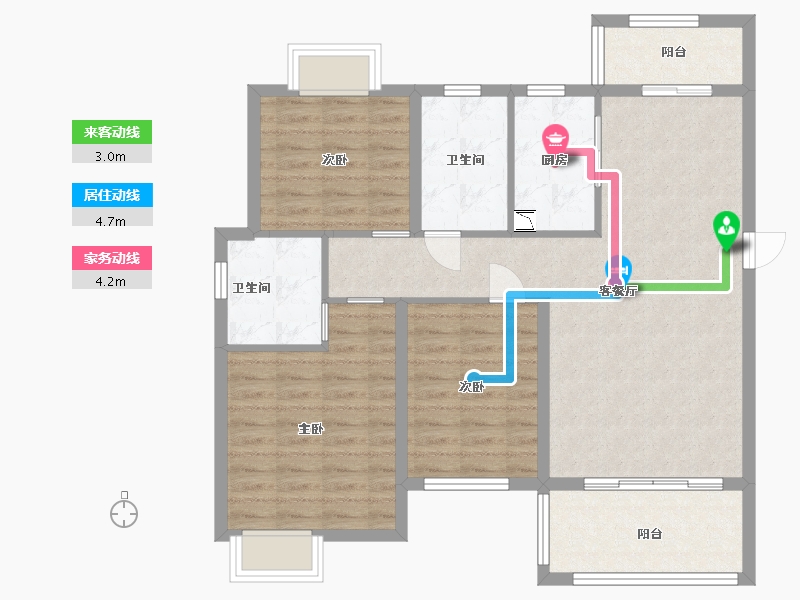 江西省-吉安市-泽盛·江南府-94.12-户型库-动静线