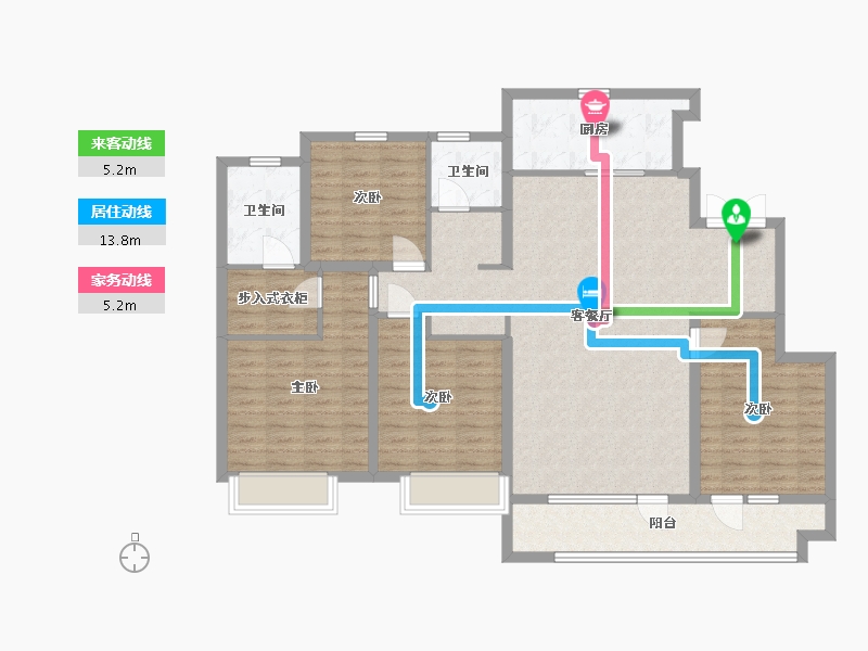 山东省-青岛市-中建锦绣城-125.99-户型库-动静线