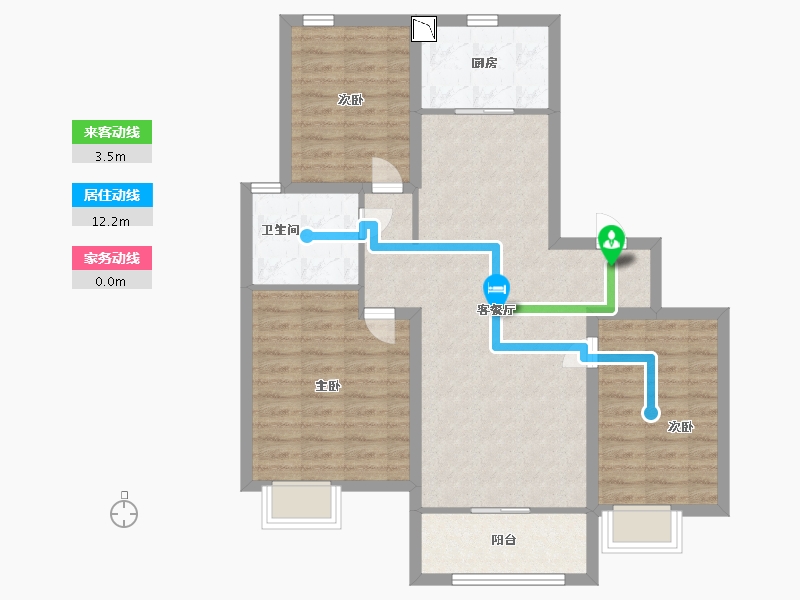 山东省-青岛市-中建锦绣城-88.00-户型库-动静线