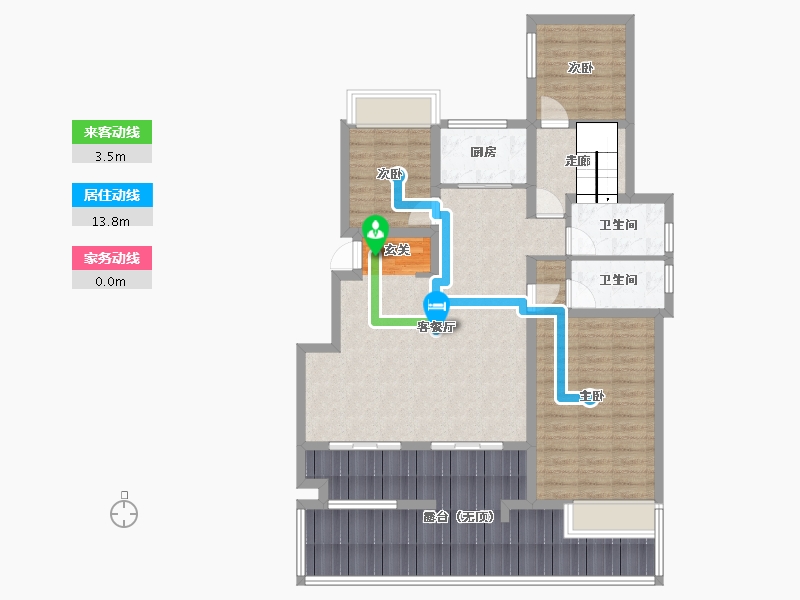 安徽省-滁州市-皖投碧湖云溪-115.24-户型库-动静线