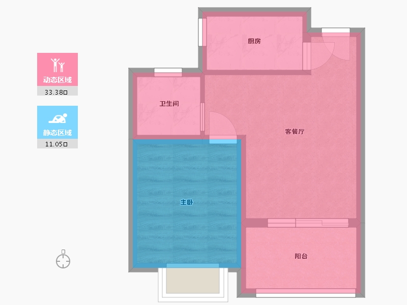 江西省-宜春市-月之泉-39.00-户型库-动静分区