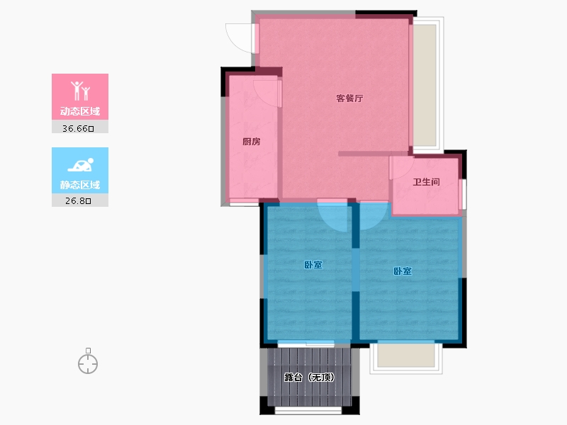 河南省-郑州市-荣御-62.01-户型库-动静分区