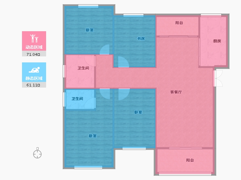 河南省-安阳市-祥和苑-122.00-户型库-动静分区