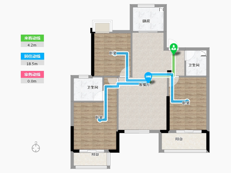 福建省-宁德市-金御尚品-94.00-户型库-动静线