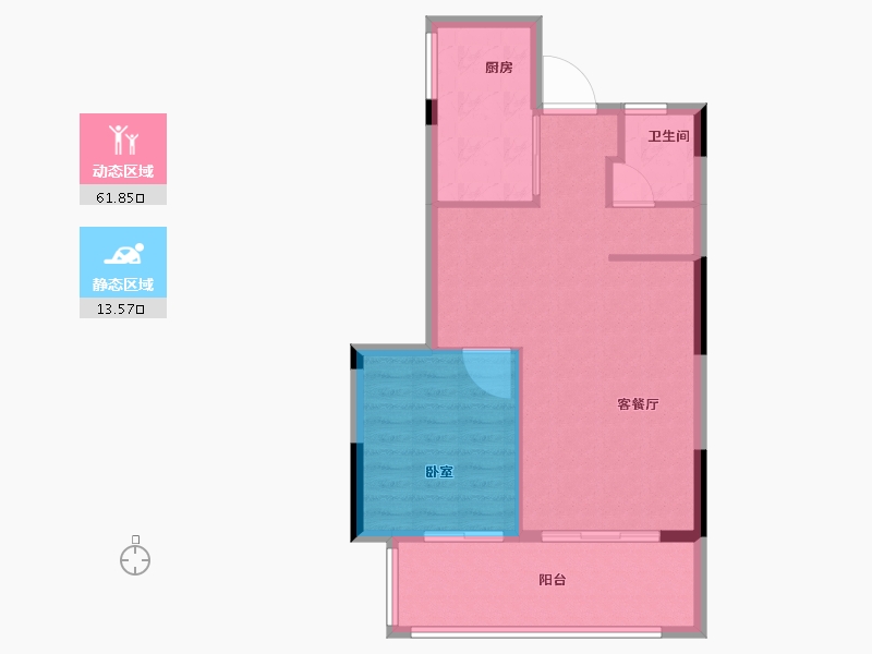 福建省-漳州市-多吉月港官邸-69.00-户型库-动静分区