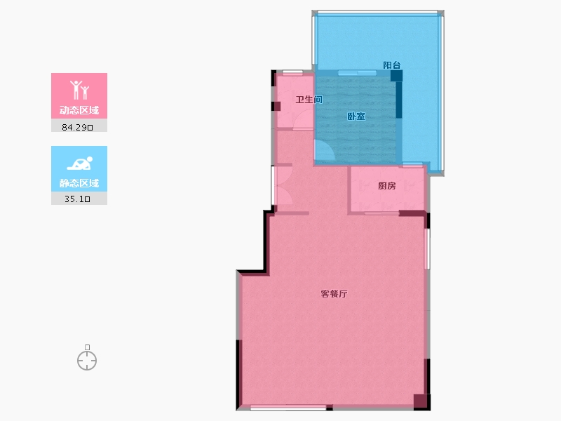 福建省-泉州市-聚龙世茂国风-110.00-户型库-动静分区