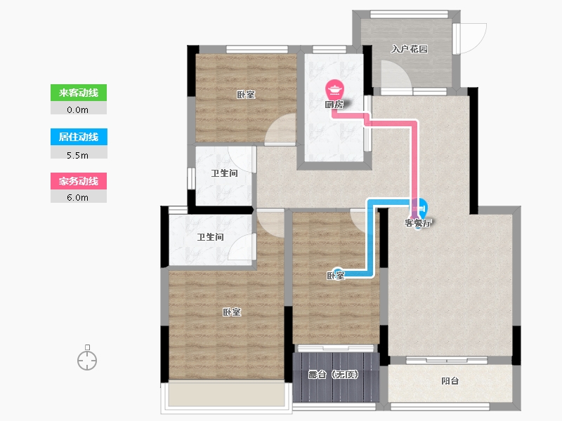 河南省-郑州市-银基国际旅游度假区-98.01-户型库-动静线