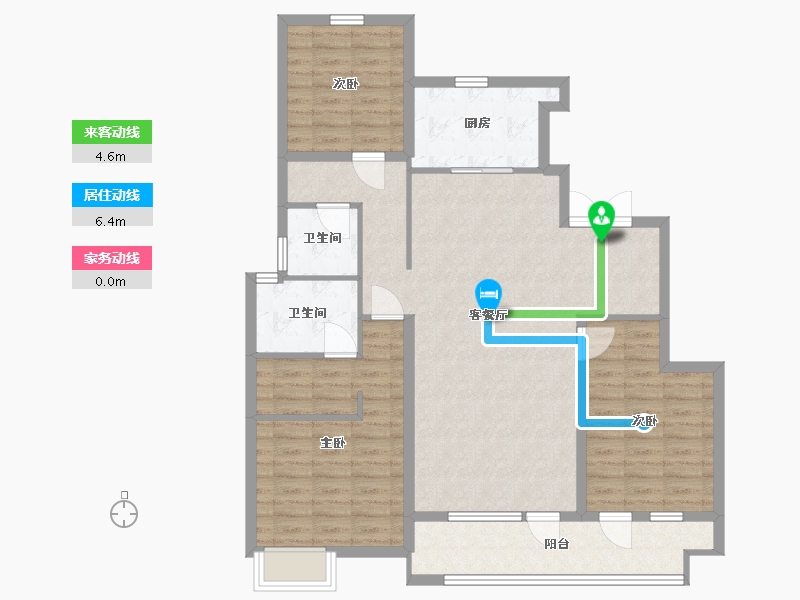 山东省-青岛市-中建锦绣城-110.00-户型库-动静线