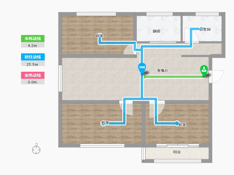 山东省-菏泽市-恒生南华世纪城-98.00-户型库-动静线