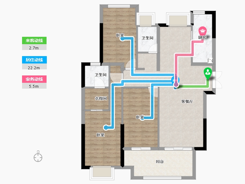 福建省-莆田市-中建荔景新城-96.00-户型库-动静线