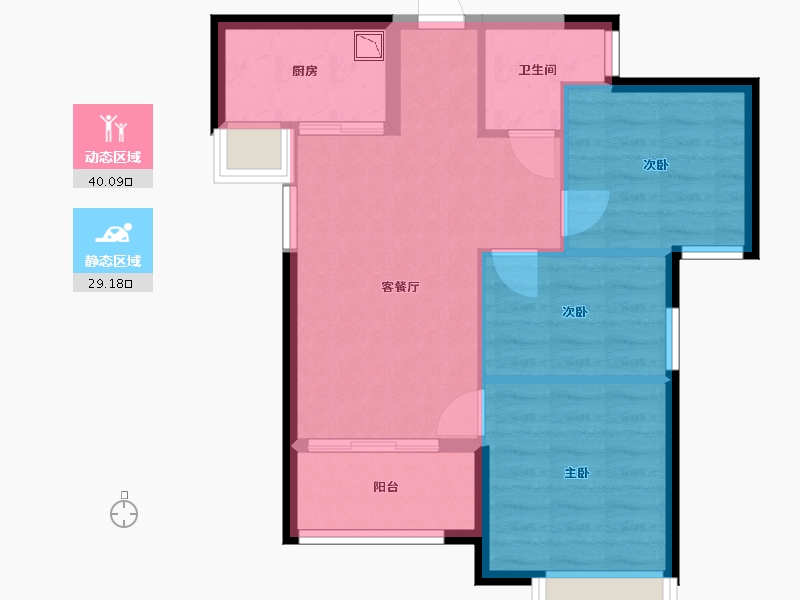 福建省-厦门市-特房樾琴湾-62.01-户型库-动静分区