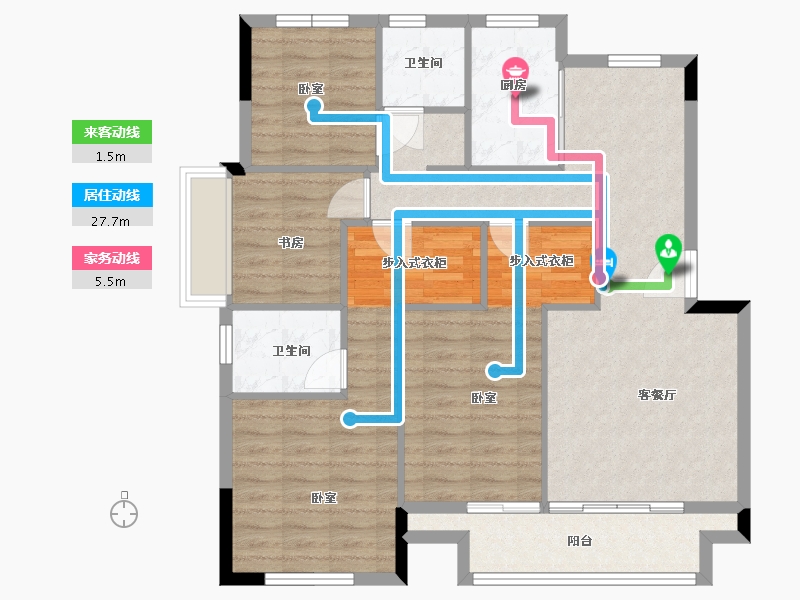 浙江省-湖州市-汎港润合-102.00-户型库-动静线