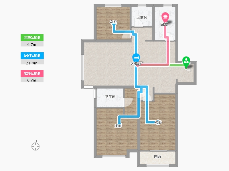 山东省-青岛市-中建锦绣城-101.00-户型库-动静线