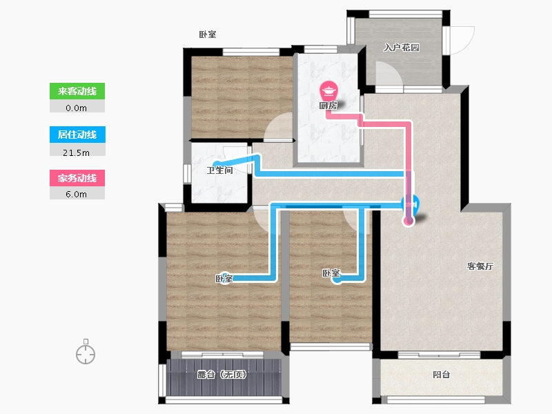 河南省-郑州市-银基国际旅游度假区-93.25-户型库-动静线