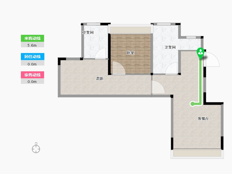 河南省-郑州市-银基国际旅游度假区-123.00-户型库-动静线