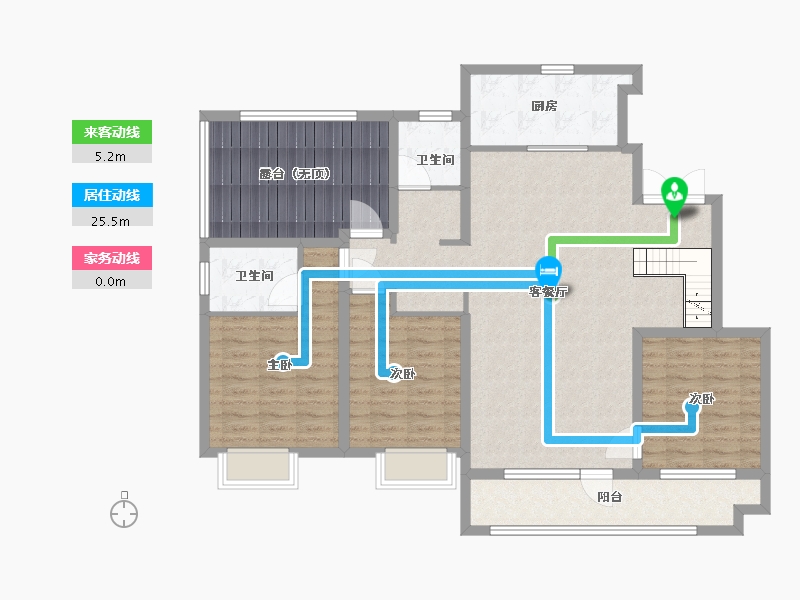 山东省-青岛市-中建锦绣城-124.00-户型库-动静线