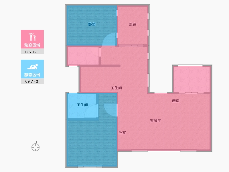 浙江省-嘉兴市-绿城乌镇蘭园-192.00-户型库-动静分区