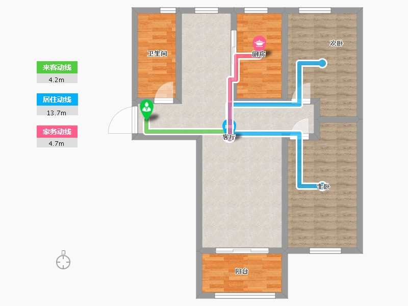 山东省-淄博市-金石绿城售罄-81.99-户型库-动静线