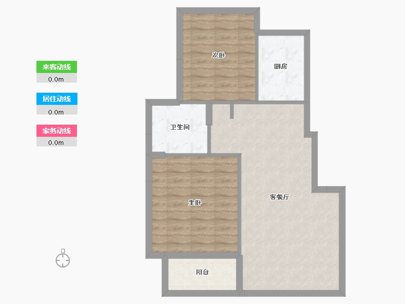 江西省-吉安市-四季花城-70.39-户型库-动静线