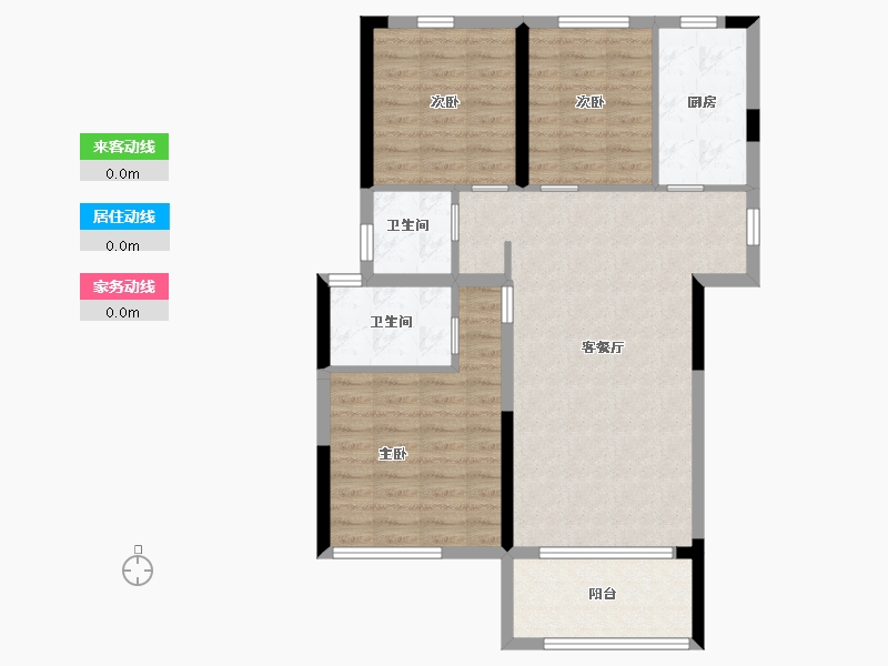 江西省-南昌市-保利锦悦-86.00-户型库-动静线