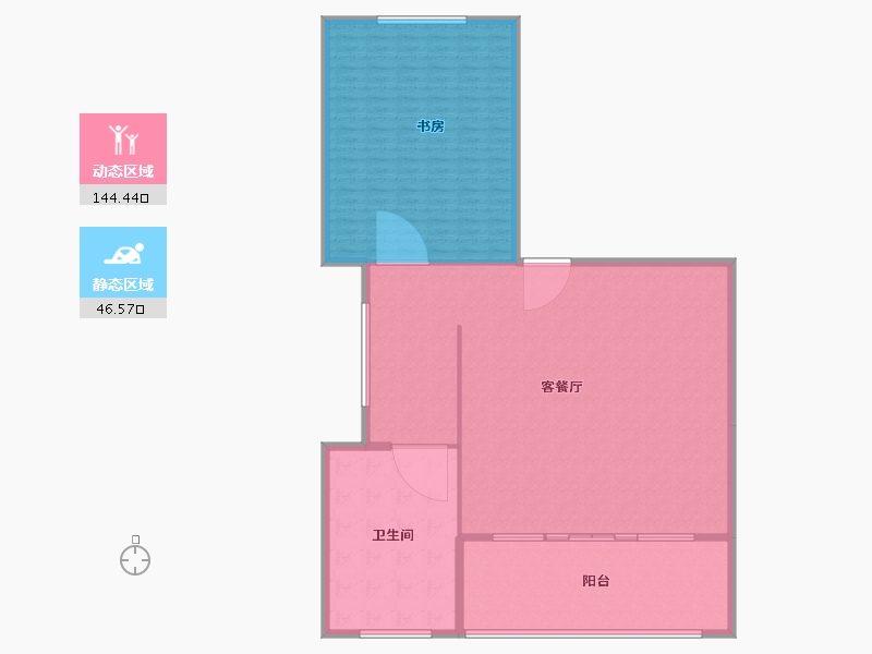 浙江省-绍兴市-和庄沁园-180.00-户型库-动静分区