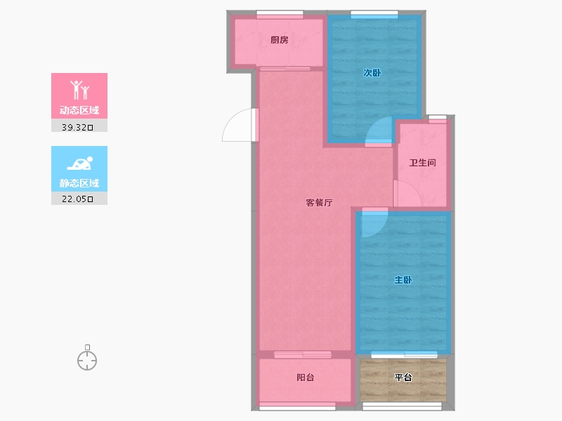 安徽省-宣城市-旌德状元府-57.82-户型库-动静分区