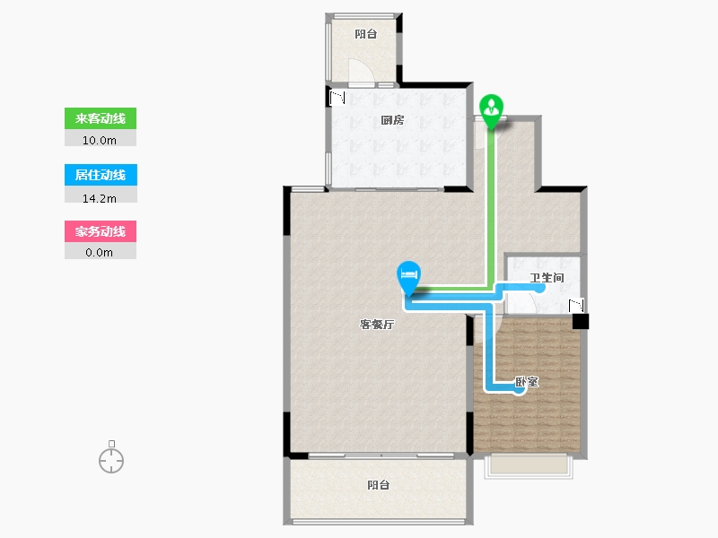 河南省-郑州市-碧桂园中央公园-189.05-户型库-动静线