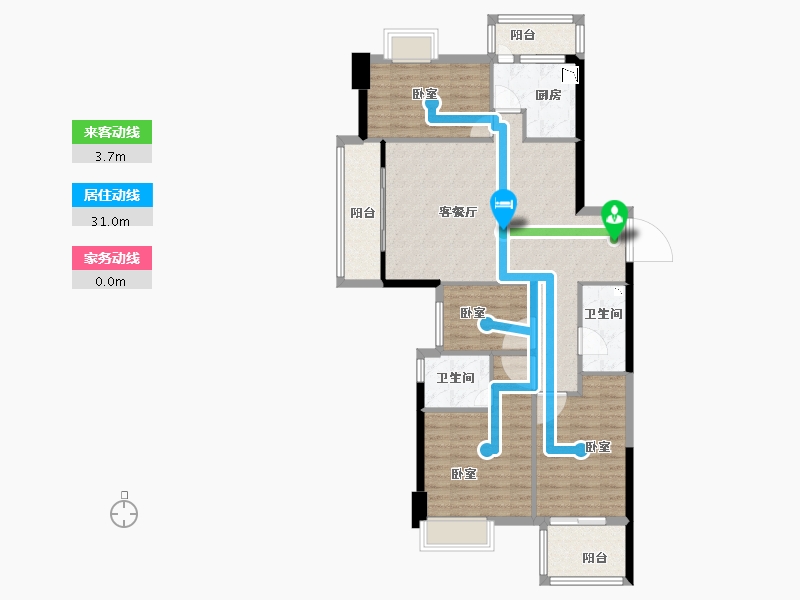 福建省-宁德市-现代传媒港-102.00-户型库-动静线