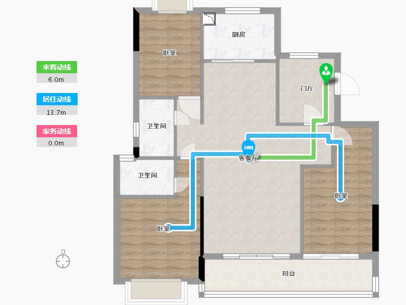 福建省-莆田市-中科·东庄城-94.00-户型库-动静线