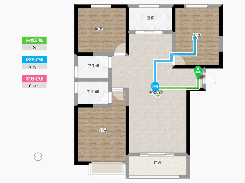 河南省-安阳市-金和湾-106.00-户型库-动静线