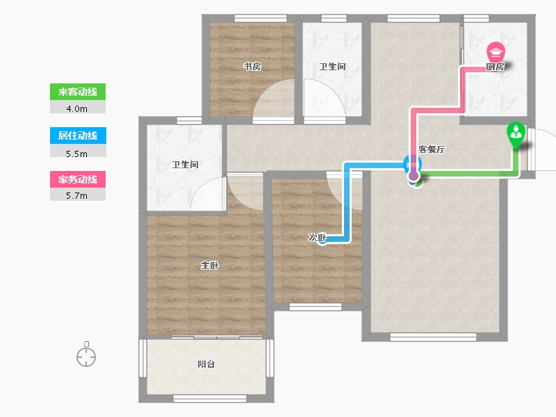 山东省-威海市-保利红叶谷-99.00-户型库-动静线