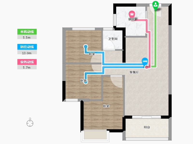 福建省-莆田市-滨海·南城府-78.01-户型库-动静线