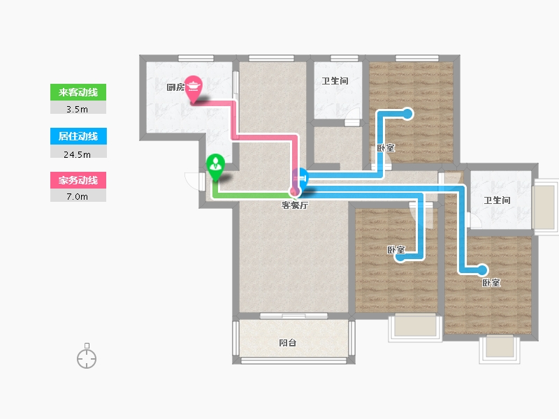 河南省-新乡市-万嘉尚都国际-102.30-户型库-动静线