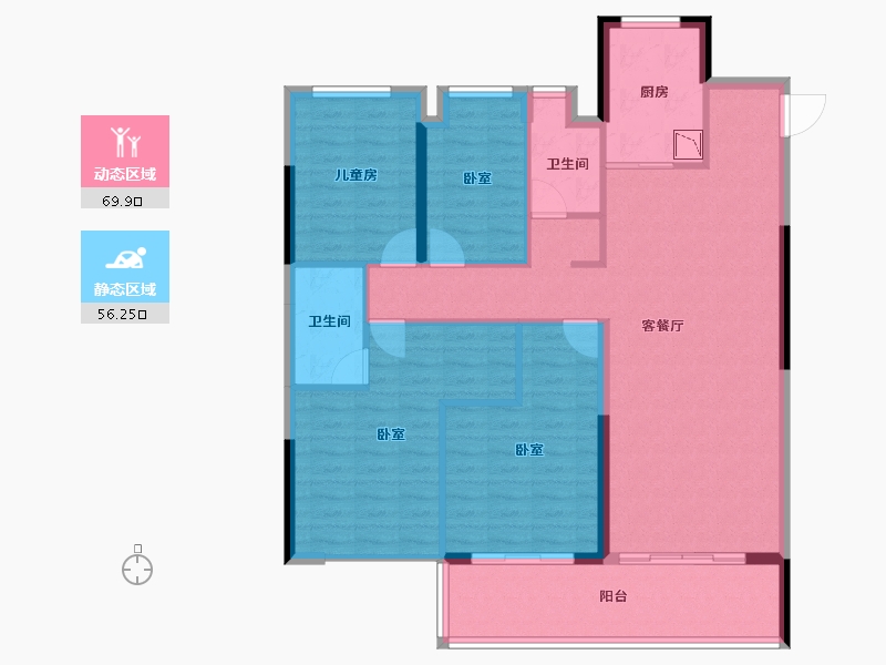 福建省-莆田市-建发玺院-114.00-户型库-动静分区