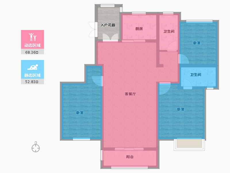 河南省-安阳市-东湖新城-114.00-户型库-动静分区