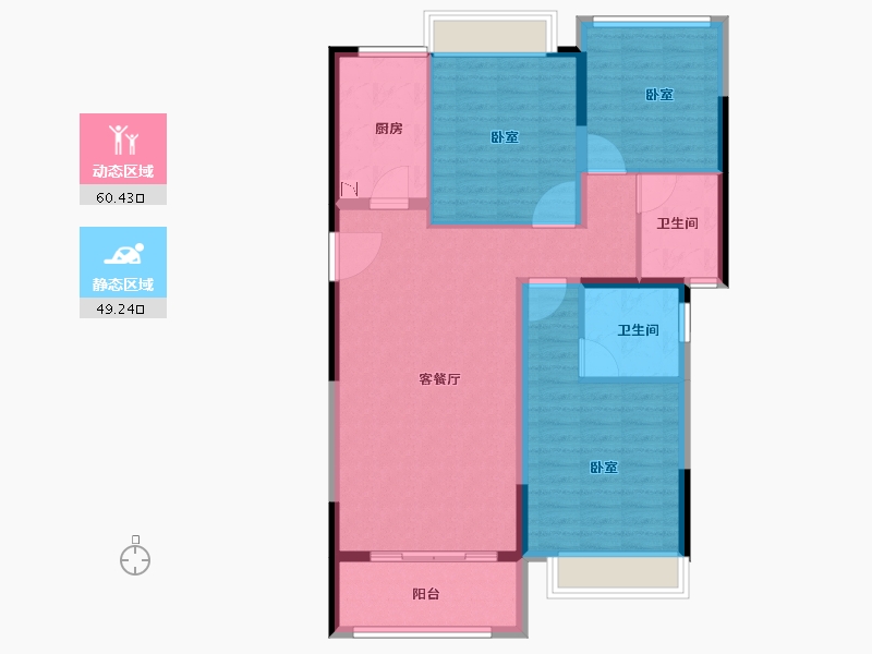 福建省-龙岩市-建发·首院-99.00-户型库-动静分区