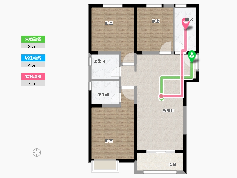 河南省-郑州市-正商汇航佳苑-99.00-户型库-动静线