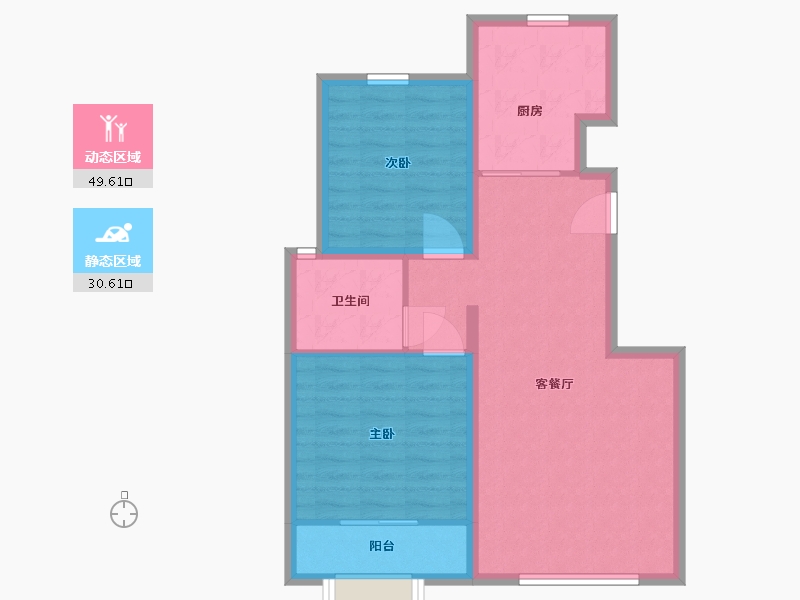 山东省-青岛市-霖源华府-72.00-户型库-动静分区