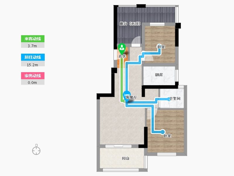 福建省-漳州市-三盛璞悦海-58.33-户型库-动静线