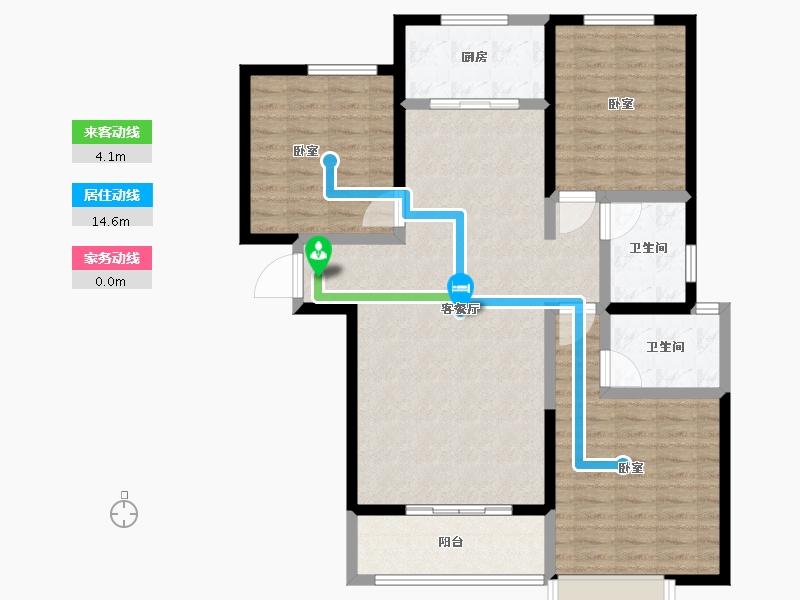 河南省-安阳市-金和湾-110.00-户型库-动静线