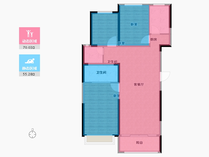 河南省-郑州市-亚星金运外滩-114.00-户型库-动静分区