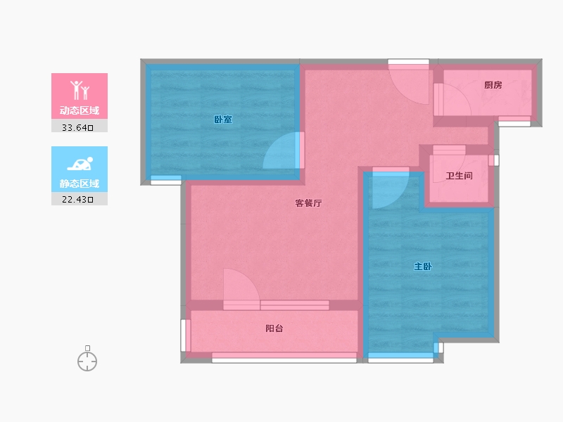 山东省-枣庄市-东湖经典-48.16-户型库-动静分区