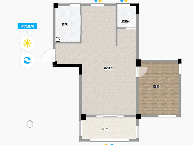 福建省-宁德市-屏南弘祥天玺-97.00-户型库-采光通风